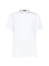 Burberry Stretch-cotton Ekd-embroidered Slim Shirt In White