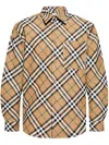 Burberry Check Print Cotton Shirt