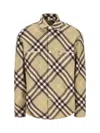 Burberry Check Wool Blend Overshirt