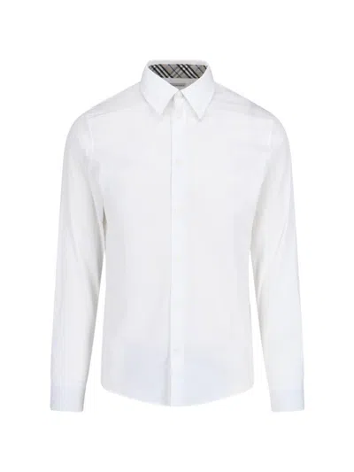 Burberry Shirts In White