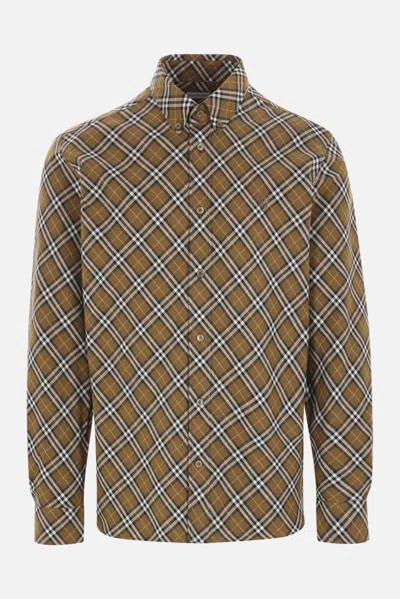 Burberry Shirts In Brown