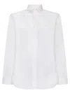 Burberry White Nylon Shirt In White