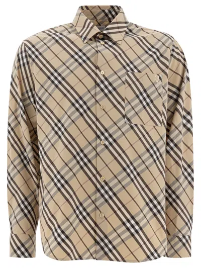 Burberry Shirts Beige