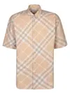 Burberry Shirts In Beige