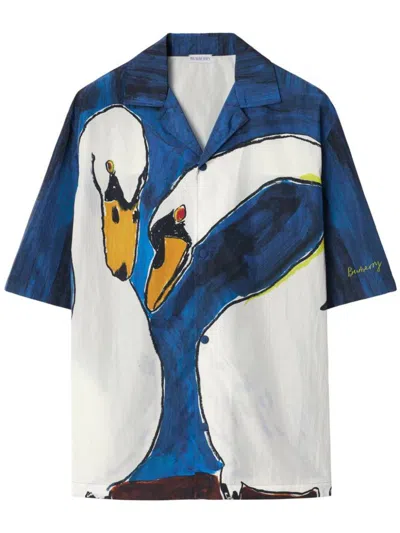 Burberry Shirts In Knight Ip Pattern