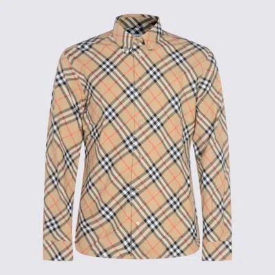 BURBERRY SHIRTS LIGHT AND NATURAL