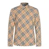 Burberry Button-down Collar Checked Pattern Shirt In Multi