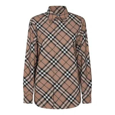 Burberry Shirts In Linden Ip Check