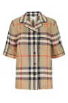 Burberry Printed Satin Shirt In Printed