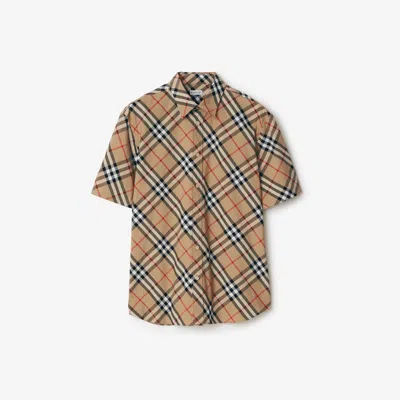 Burberry Shirts In Sand