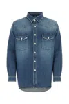 Burberry Shirt In Vintagedenim