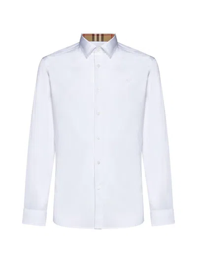 Burberry Shirts In White