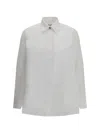Burberry Women Slim Fit Cotton Shirt In White