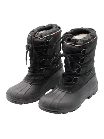 Burberry Kids' Shoes In Black