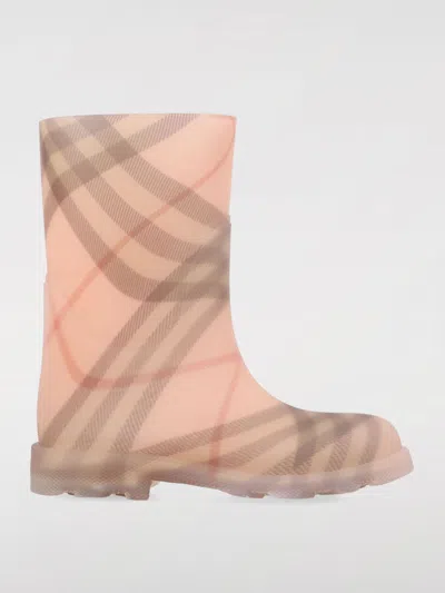 BURBERRY SHOES BURBERRY KIDS COLOR PINK,G63033010