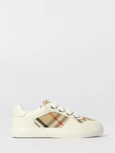 Burberry Sneakers  Kids Color White
