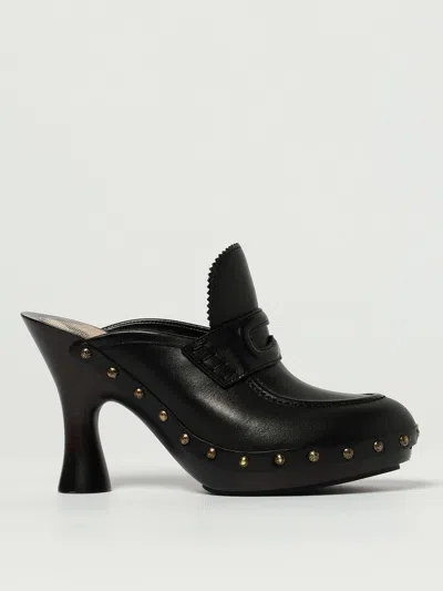 BURBERRY HIGH HEEL SHOES BURBERRY WOMAN COLOR BLACK,G98829002