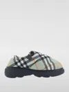 Burberry Pillow Mules In Grau