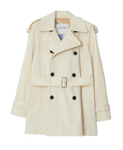 BURBERRY BURBERRY DOUBLE BREASTED BELTED TRENCH COAT
