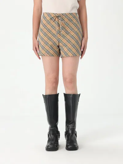 Burberry Short  Woman Color Beige