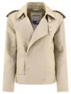 Burberry Bomber Jacket In Beige
