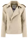 Burberry Bomber Jacket In Tan