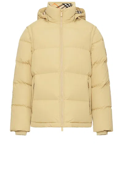 BURBERRY SHORT DOWN JACKET