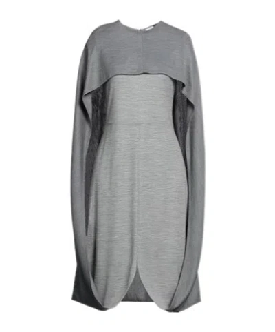 Burberry Short Dresses In Gray