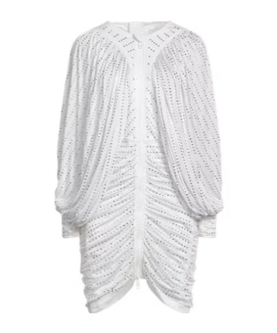 Burberry Short Dresses In White