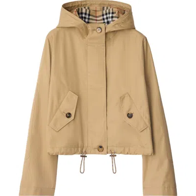 BURBERRY BURBERRY SHORT GABARDINE PARKA