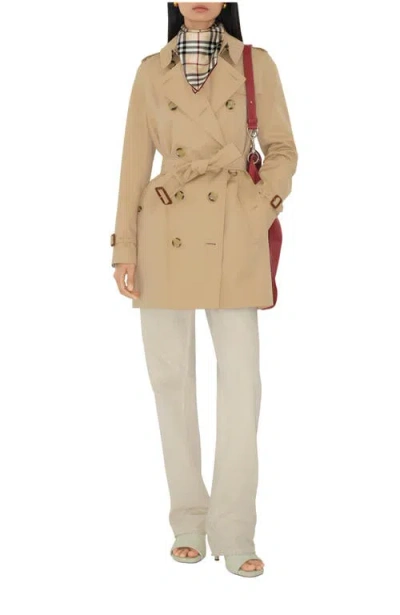 BURBERRY BURBERRY SHORT KENSINGTON HERITAGE TRENCH COAT