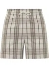 Burberry Short Pants In Multi