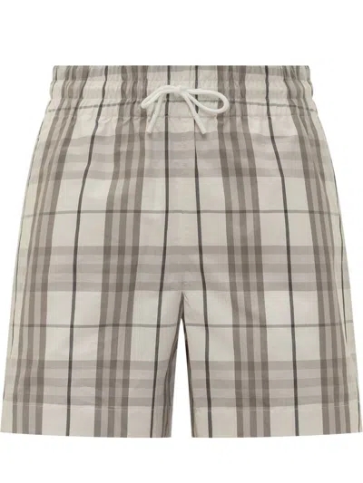 Burberry Short Pants In Multi