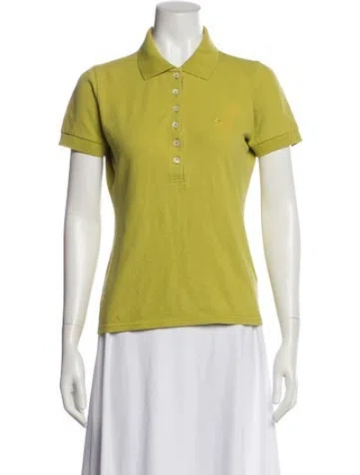 Pre-owned Burberry Short Sleeve Polo In Multi