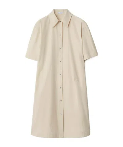 BURBERRY SHORT-SLEEVE SHIRT DRESS
