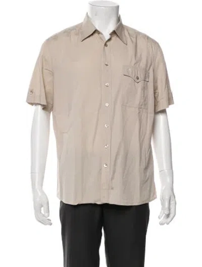 Pre-owned Burberry Short Sleeve Shirt In Neutral