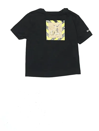 Pre-owned Burberry Kids' Short Sleeve T-shirt In Black