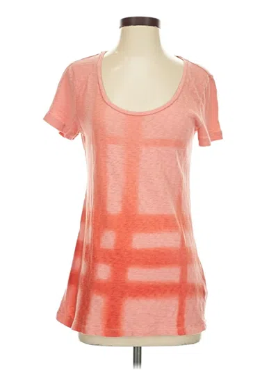 Pre-owned Burberry Short Sleeve T-shirt In Pink