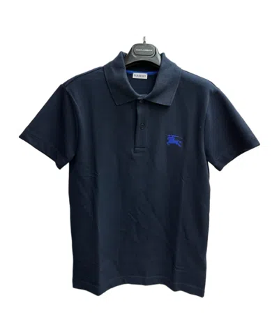 Burberry Short-sleeved Polo Shirt In Black