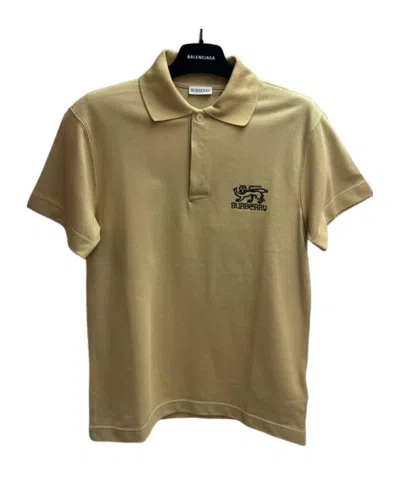 Burberry Short-sleeved Polo Shirt In Green