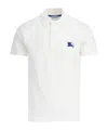 Burberry Polo Shirt With Ekd In White