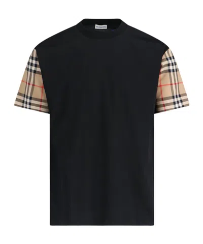 BURBERRY BURBERRY VINTAGE CHECK OVERSIZED T-SHIRT