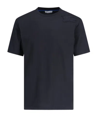 Burberry Short-sleeved T-shirt In Black  