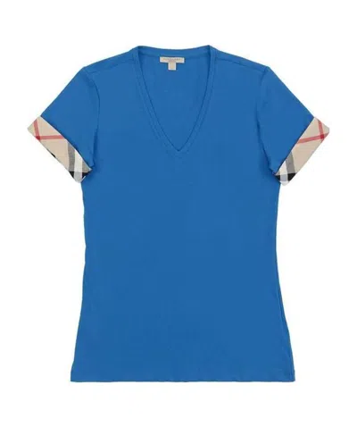 Burberry Short-sleeved T-shirt In Gray