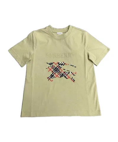 Burberry Short-sleeved T-shirt In Green