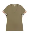 Burberry Short-sleeved T-shirt In Green