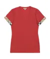 Burberry Short-sleeved T-shirt In Red