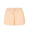 Burberry Relaxed Fit Nylon And Cotton Active Shorts