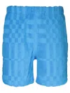 Burberry Shorts In Blue