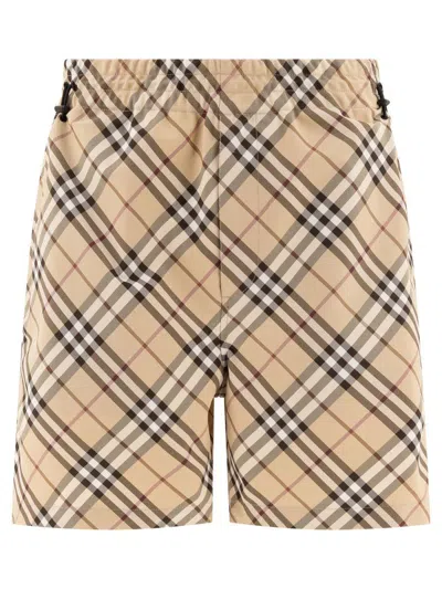 Burberry Shorts In Multi